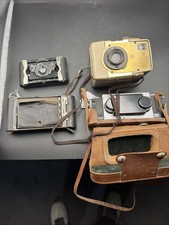 Collection of 4 Vintage/Antique Cameras picture