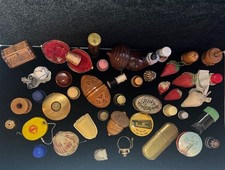 Antique Vintage Sewing Thimbles Kits Tape Measures  Accessories And More picture
