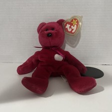 Rare  TY Beanie Baby Valentina 1998 Tag Errors (Missing Inspection Stamp On Tag* picture