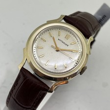 Vintage 1950’s Man’s WITTNAUER Stunning Off White Dial Fully Serviced & WARRANTY picture