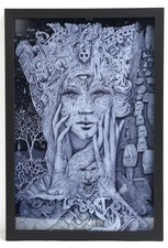 Divine Sorrow Framed Acrylic Diorama 16x24
