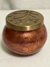 NEW Anthropologie The Gather Candle Small AMBERED TOPAZ - C1 picture