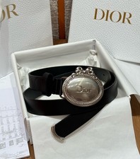 Dior Médaillon BeltBlack Smooth Calfskin, 90 Size - 105 Cm 95-110cm picture