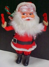 Vintage Flying Santa Christmas 1960's picture