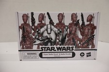 Star Wars Vintage Collection Super Battle Droid & Battle Droids 4 Pack Geonosis picture