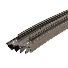 36 In. Brown Vinyl Concealed Kerf/Channel Fit under Door Seal picture
