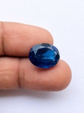 NATURAL BLUE SAPPHIRE 10.01 CT FLAWLESS BLUE COLOR SAPPHIRE RARE GEMSTONE picture