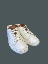 Church's Boland Plus 2 White Leather Low Top Sneakers Luxury Shoes UK 9 G EU 43 picture