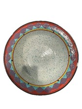 Treasure Craft PARADISE Southwestern 14” Serving Bowl USA picture