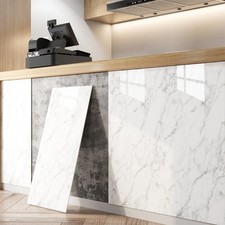 20/40PCS Faux Marble Self-Adhesive Tile Sticker,60x30cm Wall Foam Panel Sticker picture