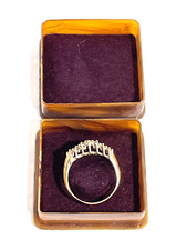 Vint~1920's Ring Box Only, Tortoise Shell Celluloid 1920'S 2x2x3/4