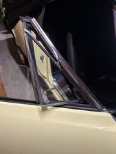 1967 Chevrolet Camaro Convertible RH Right Vent Window Glass Chrome Frame OEM⁠ picture
