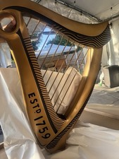 Vintage Guinness Harp Beer Display Sign – Large Bar Pub Advertising picture