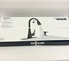 Kohler Maxton Touchless Pull-Down Kitchen Faucet Matte Black picture