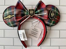 Walt Disney World VIP Tours Lounge Fly Minnie Ears Headband 2026 New With Tag picture