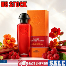 Eau de Rhubarbe Ecarlate Eau De Cologne by Hermes EDC Spray 3.3 oz/100 ml NEW picture