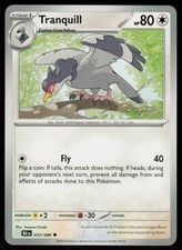Tranquill 072/086 Common Black Bolt Pokemon Near Mint picture