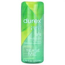 Durex Touch & Play Tease Me Personal Lubricant 6.76 oz. ea Exp 8/26 New Sealed picture