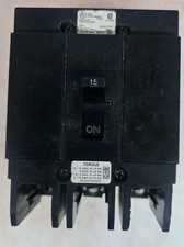 USED Eaton - GHB3015, 3 Pole, 15A, 480/277V, Series C, G-Frame Breaker picture