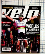 Velo September 2015 Cycling Magazine Worlds In America Tour de France picture