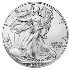 2024 $1 American Silver Eagle 1 oz Brilliant Uncirculated picture