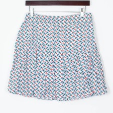 Maeve by Anthropologie Floral Print Pleated Mini Skirt Size 6 Feminine Coquette picture