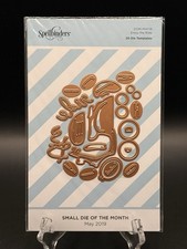 NEW Spellbinders Small Die Of The Month May 2019 ENJOY THE RIDE Moped Scooter picture