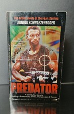 🔥 PREDATOR (1987) Movie Novelization by Paul Monette - True 1st Printing (Jove) picture