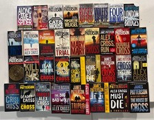 Complete ALEX CROSS Series Books 1-34 By JAMES PATTERSON Lot Set Bundle picture