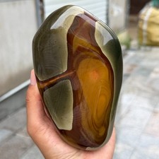 900g Gorgeous Natural Polychrome Ocean Jasper Freeform Crystal Reiki Healing picture
