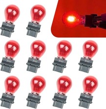 10PCS 3157 Bulb Tail Light Bulbs, Car Instrument Light Bulb, Automobile Red picture