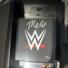 Carmelo Hayes /25 Signed WWE Underwraps Turnbuckle Autograph Wrestling Original picture