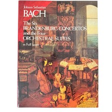 Johann Sebastian Bach Brandenburg Concertos Orchestral Suites Full Score Dover picture