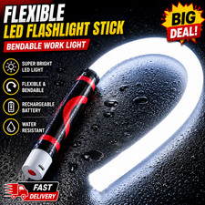 75cm Flexible LED Flashlight Stick Bendable Work Light With 3 Brightness Modes picture