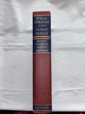 Vintage 1953 Sexual Behavior in the Human Female –Alfred Kinsey Landmark Report picture