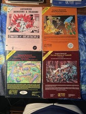 Advanced Dungeons & Dragons Booklets S1 1978 S2 1980 S3 1981 S4 1982 picture