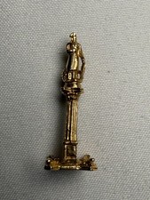 Vintage 14k Gold Nelson's Column Charm, 2 Gram London Monument Pendant picture