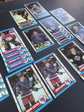 BEST OF 1989-90 Topps Hockey Sakic Leetch Gretzky Roy Lemieux DOUBLES & TRIPLES picture