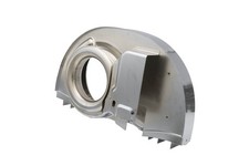 EMPI Super Shroud Late 36HP Style Doghouse Fan Shroud – Chrome 00‑8757‑0 picture