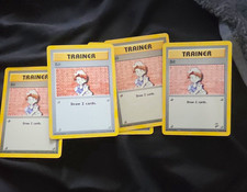 Pokemon TCG Base Set Bill 91/102 Trainer 1999 WOTC Lot of 4 picture