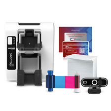 USED - Magicard Pronto 100 ID Card Printer with Bodno Bronze Edition Software picture