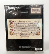 VTG 1995 Janlynn AMAZING GRACE Counted Cross Stitch Kit #33-27 Vera Klein NOS picture