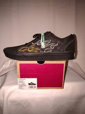 Vans ComfyCush Old Skool Shoes Black Flame Sneaker Mens size 11 NEW picture