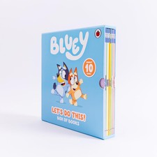 Bluey Let's Do This Box of Books 10 Books Collection Box Set Butterflies, Bing picture