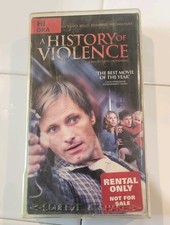 A History Of Violence VHS 2005 Rare Hollywood Video  Original Squeeze and Shake picture