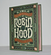 NEW Merry Adventures of Robin Hood by H. Pyle Illustrated Leather Bound picture