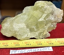 Green Calcite Crystal 620 grams. picture