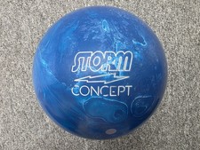 15 lbs USED Storm CONCEPT bowling ball picture