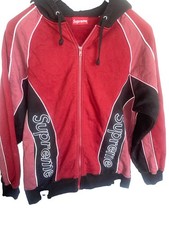 Vintage SUPREME Hooded Track Suit men Size L (Jacket And Pants) picture