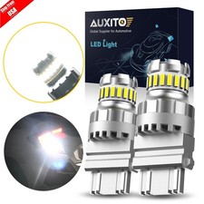 AUXITO 3157 3156 4114 LED DRL Driving Daytime Running Light Bulb Kit 6000K White picture